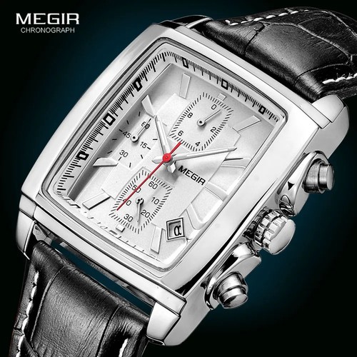 Herrenuhr rechteckig quarz - herrenuhr,