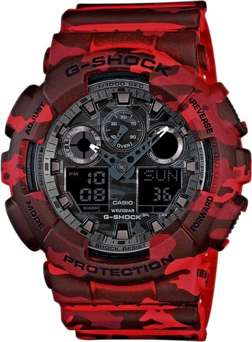 Casio shock 100b 4aer - casio, ga-100b-4aer