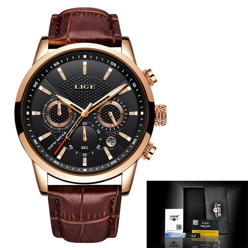 Lige herrenuhr armbanduhr - lige,