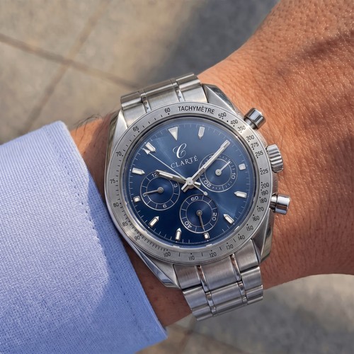 Clarté blue dial quarz - blue,