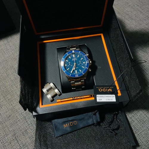 Mido ocean star chronograph - mido,