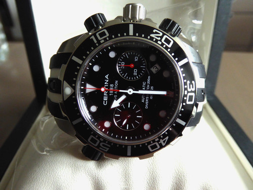Certina diver chronograph - certina, ds