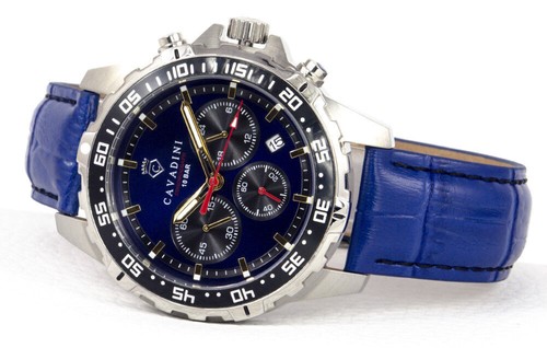 Cavadini chronograph herrenuhr - chronograph,