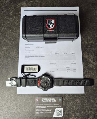 Neuwertiger luminox navy seal - luminox,