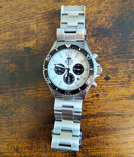 Orient mako panda chronograph - orient,