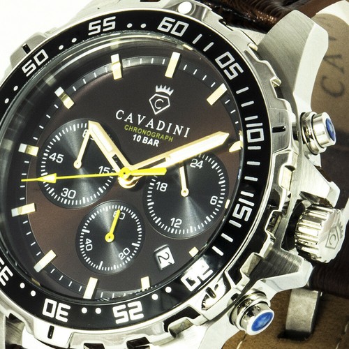Cavadini chronograph herrenuhr - chronograph,